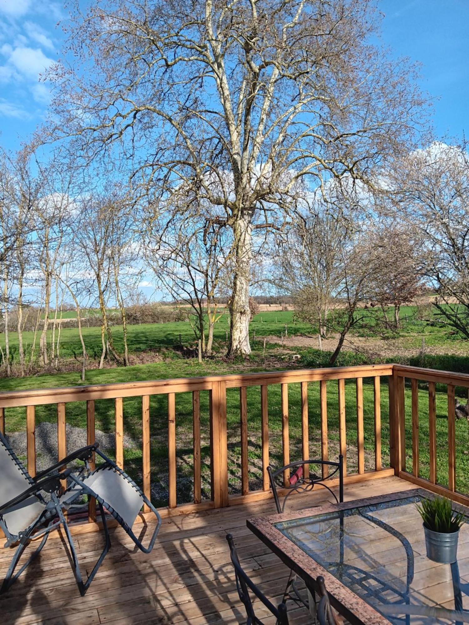 Mobilhome Cosy Au Calme De La Campagne Lombez ภายนอก รูปภาพ